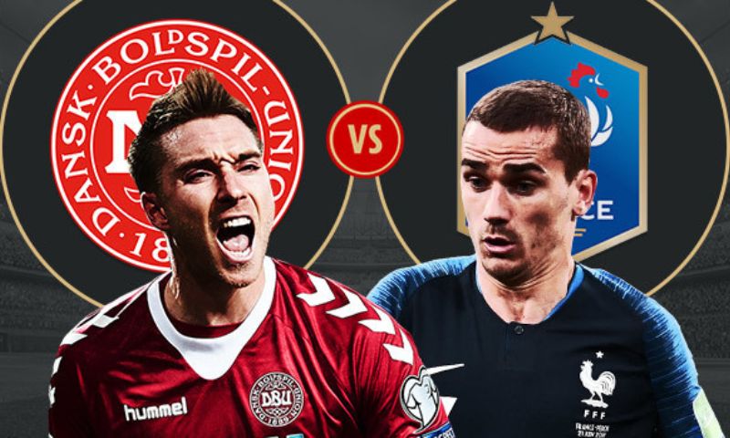 Lịch sử đối đầu Pháp vs Đan Mạch có những trận đấu thú vị nào?